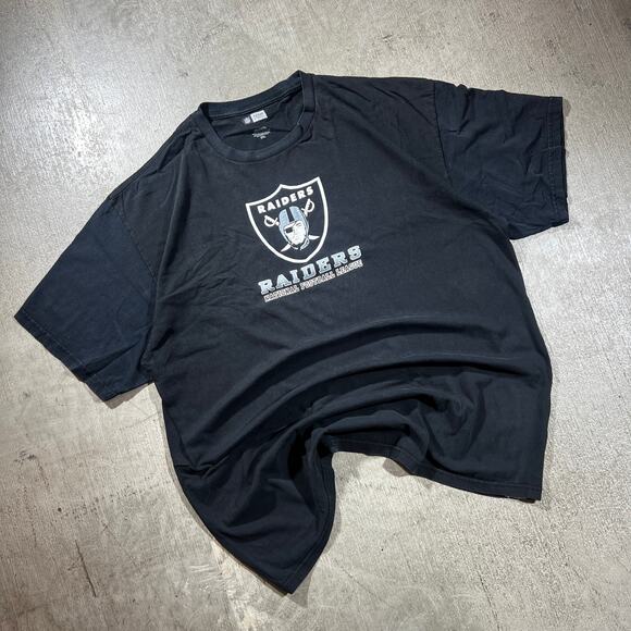 Raiders NFL Team Apparel T-Shirt Black 2XL - Picture 1 of 6